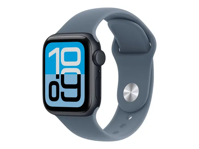 Apple - Bånd for smart armbåndsur 40mm S/M-størrelse anker blå Wat...