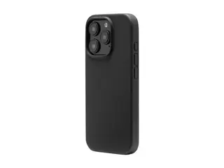 ZAGG Manhattan Snap - Baksidedeksel for mobiltelefon MagSafe-samsvar - silikon, grafen - svart - for Apple iPhone 16 Pro