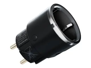 Shelly Wave Plug S - Smartplugg - langdistanse trådløs - Z-Wave - 864 MHz, 868.4 MHz - svart