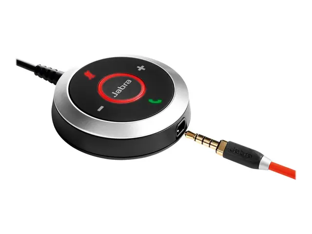 Jabra Evolve 40 UC stereo - Hodesett - on-ear - kablet - 3,5 mm jakk