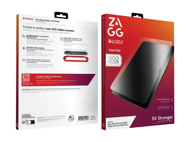 ZAGG InvisibleShield Glass Elite - Skjermbeskyttelse for nettbrett...