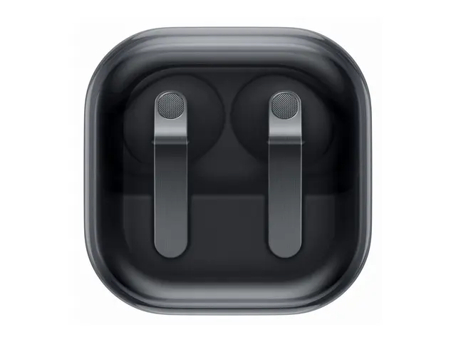 Samsung Galaxy Buds4 Pro - True wireless-hodetelefoner med mikrofon i øret - Bluetooth - aktiv støydemping - svart 