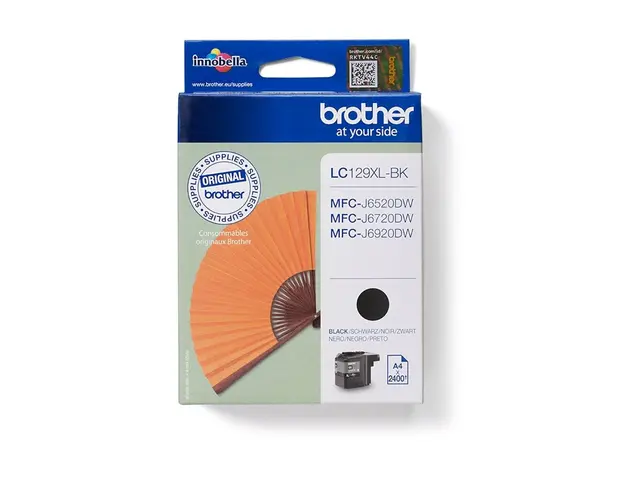 Brother LC129XLBK - Svart original blekkpatron