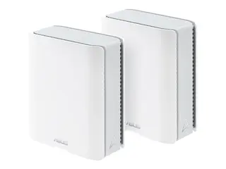 ASUS ZenWiFi BD4 - Wi-Fi-system (2 rutere) - inntil 4900 kvadratfot - maske 1GbE, Wi-Fi 7, 2.5GbE, 5GbE Dobbeltb&#229;nd