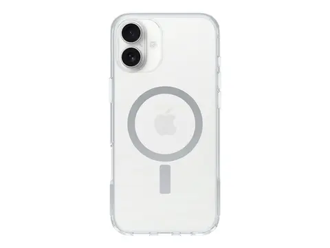 OtterBox Symmetry Series Clear Baksidedeksel for mobiltelefon - MagSafe-samsvar - blank - for Apple iPhone 16 Plus
