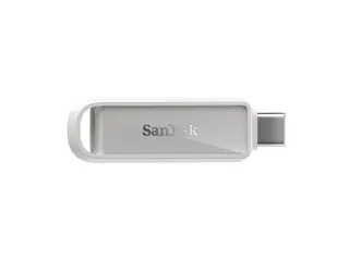SanDisk Phone Drive - USB-flashstasjon - 64 GB USB-C 3.2 Gen 1 - arktisk hvit