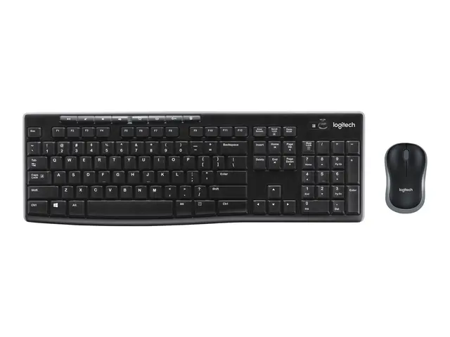 Logitech MK270 Wireless Combo - Tastatur- og mussett trådløs 2.4 G...