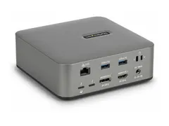 Startech - dokkingstasjon - USB-C / USB4 / Thunderbolt 3 / Thunderbolt 4 / Thunderbolt 5 / USB-A HDMI, DP - 1GbE - TAA-samsvar