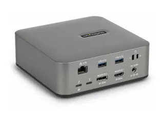 Startech - dokkingstasjon - USB-C / USB4 / Thunderbolt 3 / Thunderbolt 4 / Thunderbolt 5 / USB-A HDMI, DP - 1GbE - TAA-samsvar