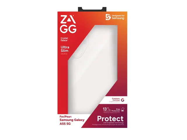 Zagg Crystal Palace - Baksidedeksel for mobiltelefon grafen blank ...