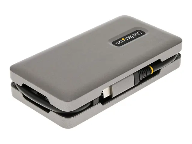 StarTech.com USB-C Multiport Adapter, 4K 60Hz HDMI/DP Video, 3-Por...