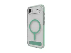 Zagg Santa Cruz Snap - Baksidedeksel for mobiltelefon med stativ - MagSafe-samsvar - mystisk grønt - for Apple iPhone Air