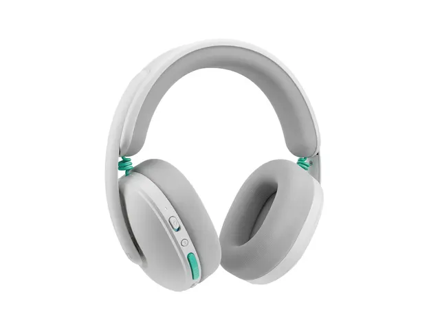Logitech G G325 - Hodesett - full størrelse Bluetooth / LIGHTSPEED - trådløs - USB-C via Bluetooth-adapter - hvit 