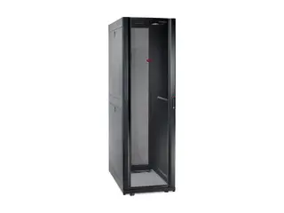 APC NetShelter SX Enclosure with Sides Rack skap - svart - 45U - 19" - TAA-samsvar - for P/N: SMT2200I2U-BR, SRT1000XLA, SRT1500XLA, SRT2200XLA, SRT3000XLA, SRT3000XLAUS