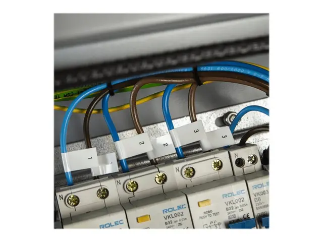 Brother TZe-FX211 - Svart på hvitt Rull (0,6 cm x 8 m) 1 kassett(e...