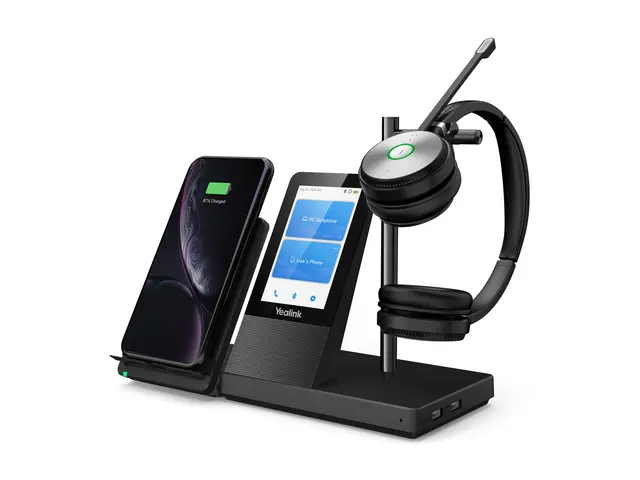 Yealink WH66 Dual UC - Workstation - hodesett - full størrelse - D...