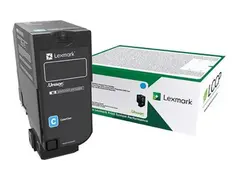 Lexmark - Cyan - original - tonerpatron LRP for Lexmark CS827de, CX827de