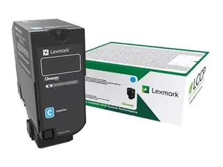 Lexmark - Cyan - original - tonerpatron LRP for Lexmark CS827de, CX827de