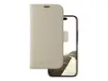 dbramante1928 New York - Lommebok for mobiltelefon fullnarvet rulleskinn - sanddyne - for Apple iPhone 15