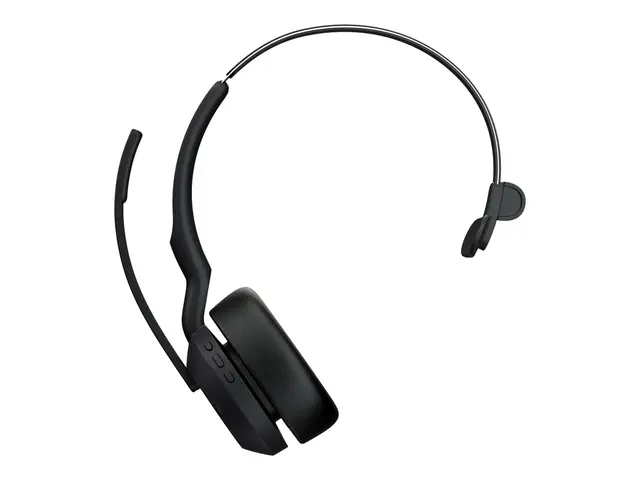Jabra Evolve2 55 MS Mono - Hodesett on-ear Bluetooth trådløs aktiv...