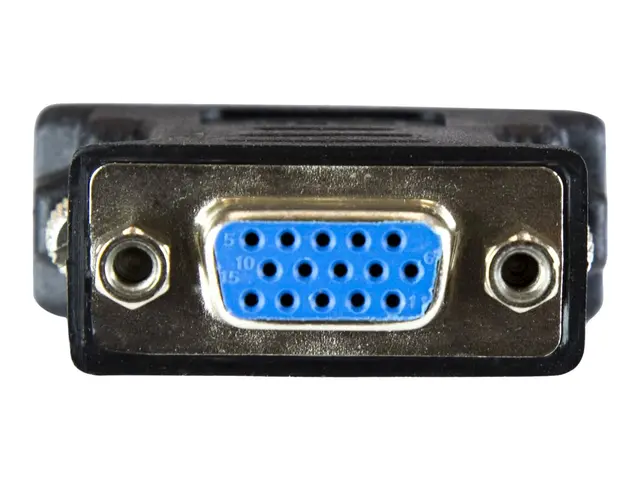 StarTech.com DVI to VGA Cable Adapter - Black - M/F - DVI-I to VGA...