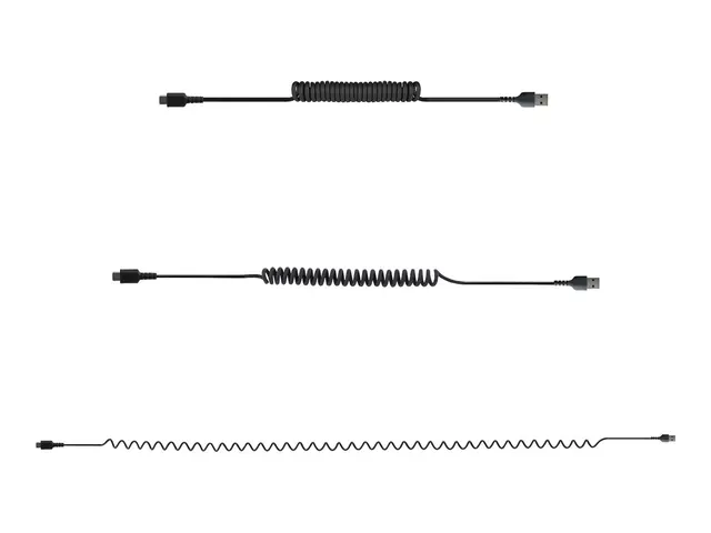 StarTech.com 3ft (1m) USB A to C Charging Cable, Coiled Heavy Duty...