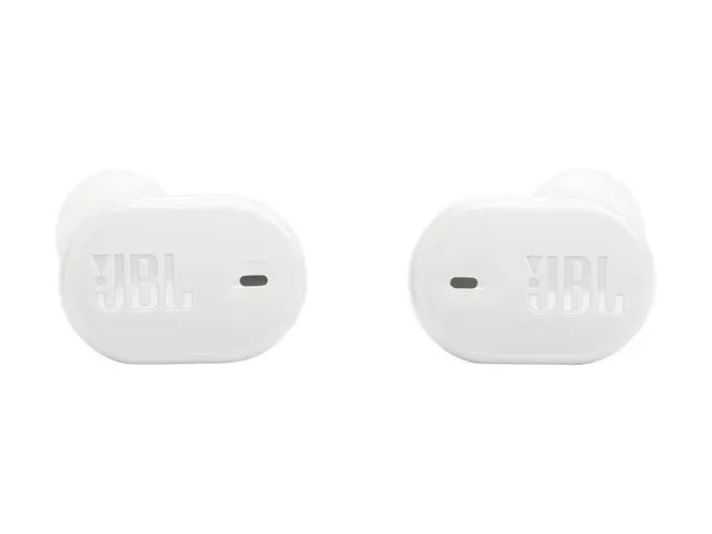 JBL TUNE Buds 2 - True wireless-hodetelefoner med mikrofon i øret - Bluetooth - aktiv støydemping - hvit 