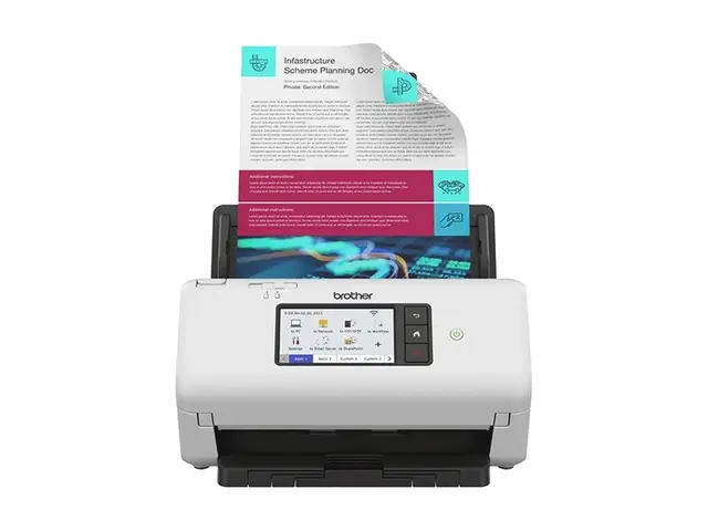 Brother ADS-4700W - Dokumentskanner Dobbel CIS Dupleks A4 600 dpi ...