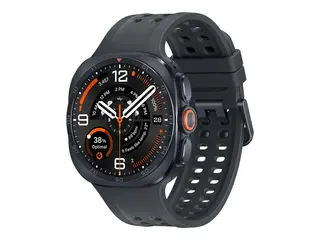 Samsung Galaxy Watch Ultra2 - 47 mm - titangrå smartklokke med marinebånd - svart - båndbredde: M/L - display 1.52" - 64 GB - NFC, Bluetooth, Wi-Fi, LTE - 4G - 61.5 g
