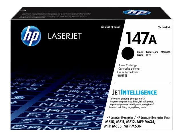 HP 147A - Svart original LaserJet tonerpatron (W1470A) for Enterpr...