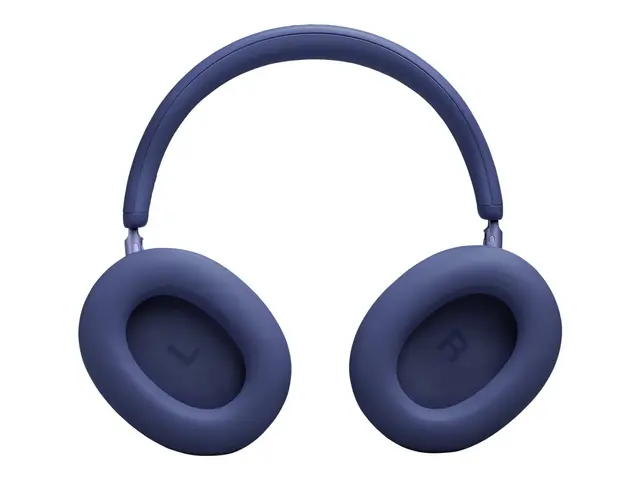 JBL LIVE 780NC - Hodetelefoner med mikrofon full størrelse - Bluetooth - trådløs, kablet - aktiv støydemping - 3,5 mm jakk - blå 