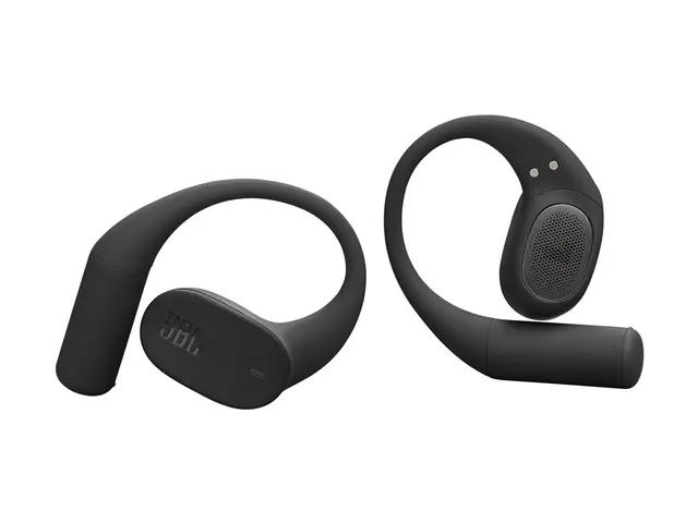 JBL Sense Lite - True wireless-hodetelefoner med mikrofon åpent øre - over-øret-montering - Bluetooth - svart 