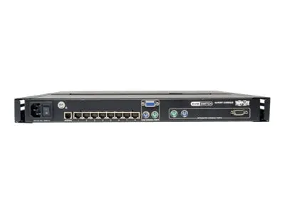 Eaton Tripp Lite Series 8-Port Rack Console Cat5 KVM Switch 1U RM ...