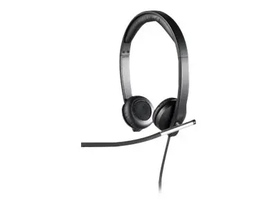Logitech USB Headset Stereo H650e - Hodesett - on-ear - kablet