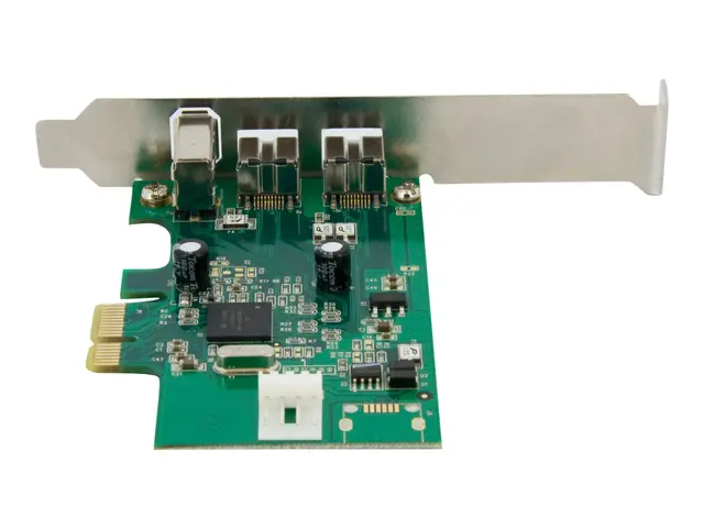 Startech 3 Port 2b 1a 1394 PCI Express FireWire Card Adapter - FW ...