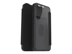 OtterBox React Folio Series - Lommebok for mobiltelefon svart krystall - for Samsung Galaxy S25