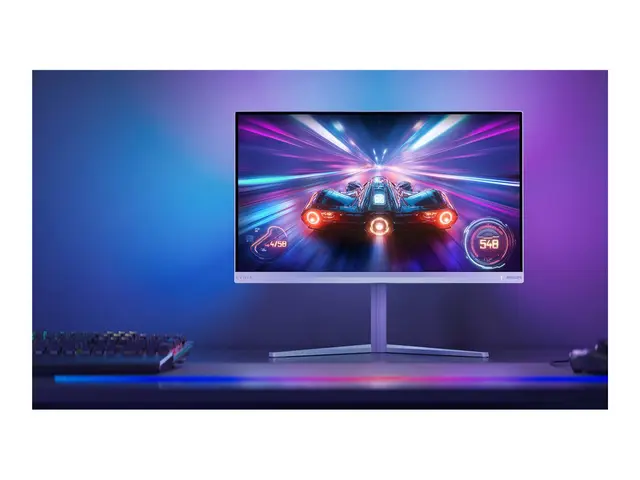 Philips Evnia 5000 27M2C5501 - LED-skjerm gaming - kurvet - 27" - 2560 x 1440 QHD @ 180 Hz - Fast VA - 5000:1 - HDR10 - 0.5 ms - 2xHDMI, DisplayPort - hvit 