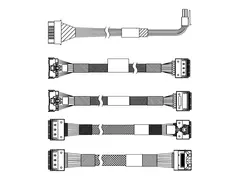 Lenovo - Lagerkabelsett - for 2,5&quot; Chassis Front BP1 for ThinkSystem SR665 V3