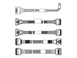 Lenovo - Lagerkabelsett - for 2,5" Chassis Front BP1 for ThinkSystem SR665 V3