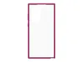 OtterBox React Series - Baksidedeksel for mobiltelefon polykarbonat, termoplastisk elastomer (TPE) - selskapsrosa - for Samsung Galaxy S22 Ultra