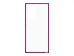 OtterBox React Series - Baksidedeksel for mobiltelefon polykarbonat, termoplastisk elastomer (TPE) - selskapsrosa - for Samsung Galaxy S22 Ultra