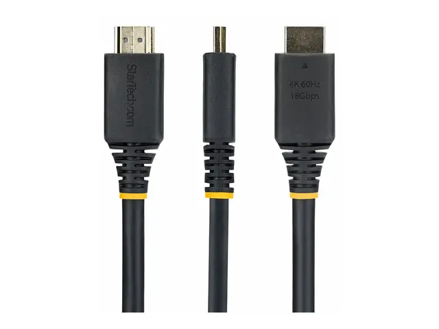 Startech - High Speed - HDMI-forlengelseskabel med Ethernet - HDMI...