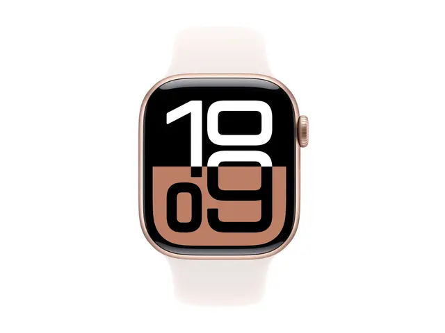 Apple Watch Series 10 (GPS) - 42 mm rosegull aluminium smartklokke...