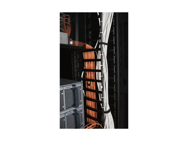 APC - Rack-kabelføringssett svart 42U TAA-samsvar (en pakke 2) for...