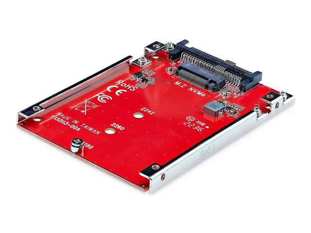 StarTech.com M.2 to U.3 Adapter, For NVMe SSDs, PCIe Drive 2.5inch...