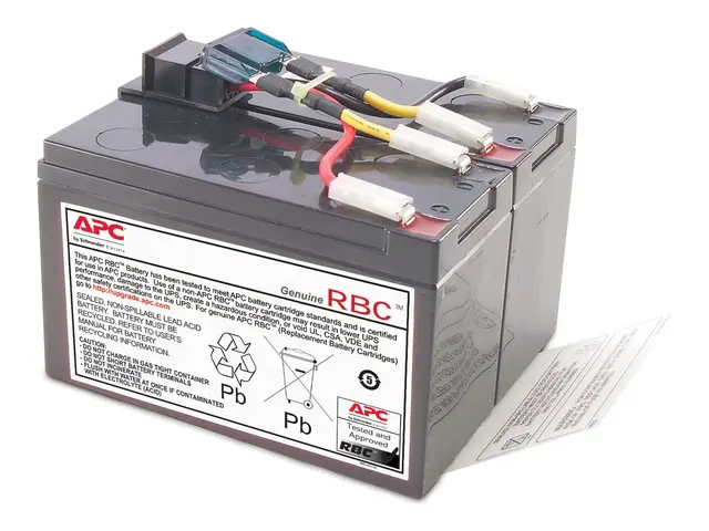 APC Replacement Battery Cartridge #48 - UPS-batteri 1 x batteri bl...