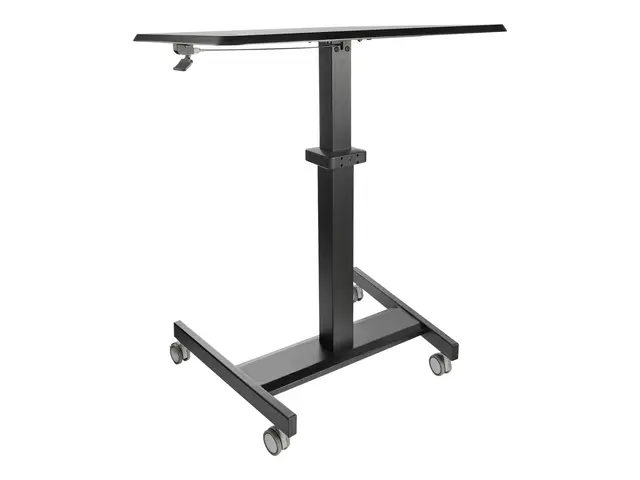 Startech Mobile Standing Desk, Portable Sit Stand Ergonomic Height...