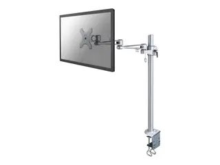 Neomounts FPMA-D935POLE70 - Monteringssett full bevegelse - for LCD-skjerm - sølv - skjermstørrelse: 10"-30" - klemmemonterbar, skrivebordsmonterbar