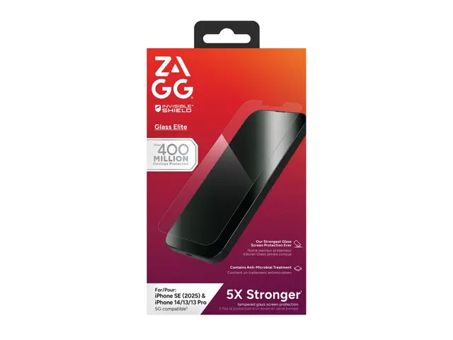 ZAGG InvisibleShield Glass Elite - Skjermbeskyttelse for mobiltele...