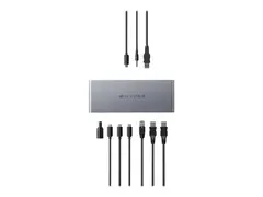 Targus HyperDrive - dokkingstasjon USB-C / Thunderbolt 4 - HDMI - 1GbE, 2.5GbE
